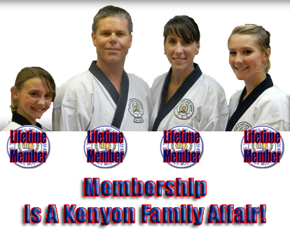 Kenyon Family Lifetime Members
